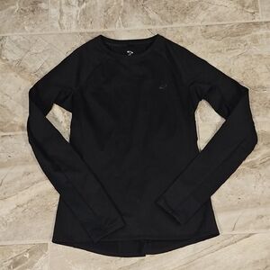 Oakley Black Long Sleeve Crew Performance Top